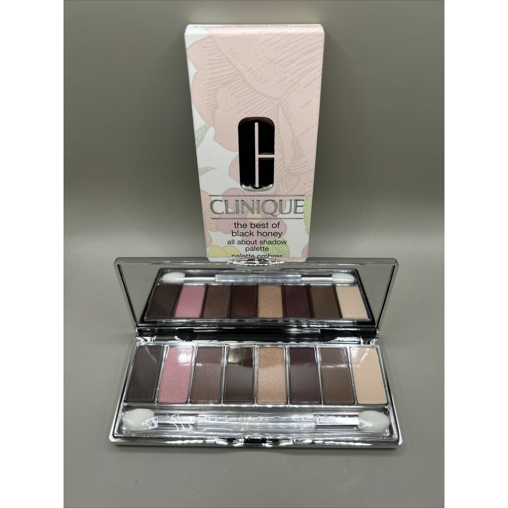 Clinique The Best Of Black Honey All About Shadow Palette .31oz NEW - Picture 2 of 7